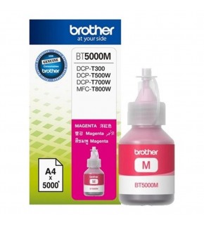 Brother BT5000M Magenta Kırmızı 5.000 Sayfa Şişe Mürekkep DCP-T300-310-500-510-700-710 MFC-T800