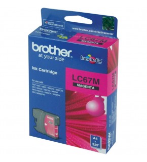 Brother LC-67M Magenta Kırmızı 325 Sayfa Kartuş DCP-185-385 MFC-490-615-790-795-990-5490-5890-6490-6