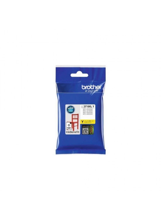 Brother LC3719XLY Yellow Sarı 1.500 Sayfa Kartuş MFC-J3930DW Brother LC3719XLY Yellow Sarı 1.500 Sayfa Kartuş MFC-J3930DW