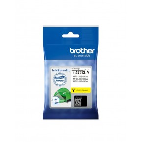Brother LC472XLY Yellow Sarı Kartuş MFC-J2340-J3540-J3940 1.500 Sayfa