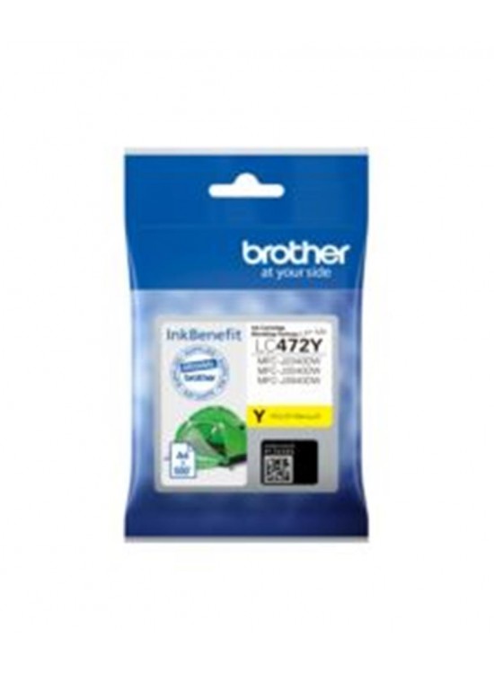 Brother LC472Y Yellow Sarı 550 Sayfa Kartuş MFC-J2340-J3540-J3940