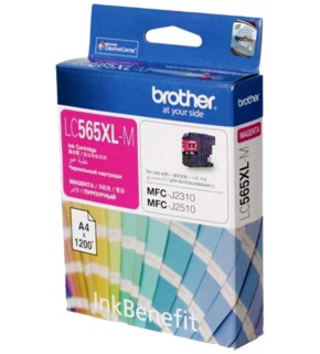 Brother LC565XLM Magenta Kırmızı 1.200 Sayfa Kartuş MFC-J3520-J3720