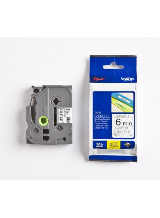 Brother TZE-661 36mm Sarı Üzeri Siyah Etiket