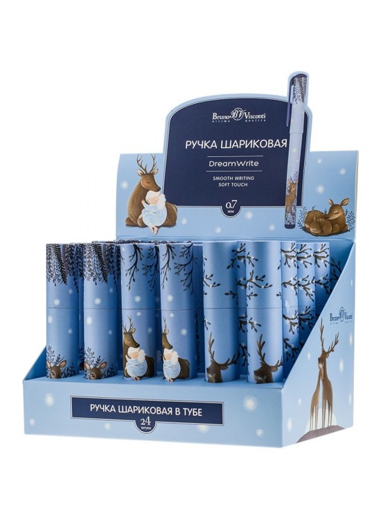 Bruno Visconti Tükenmez Kalem 0.7 Dream Write Geyikler 20-0264/02 (1 Adet)