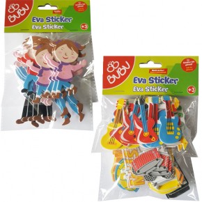 Bu-Bu 3D Eva Sticker BUBU-STS043 (1 Adet)