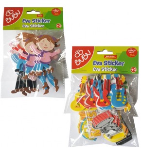 Bu-Bu 3D Eva Sticker BUBU-STS043 (1 Adet)