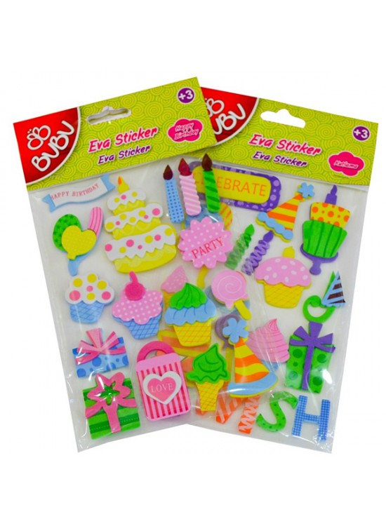 Bu-Bu Büyük Sticker Eva Eğlenceli Parti BUBU-STS015 (1 Adet) Bu-Bu Büyük Sticker Eva Eğlenceli Parti BUBU-STS015 (1 Adet)