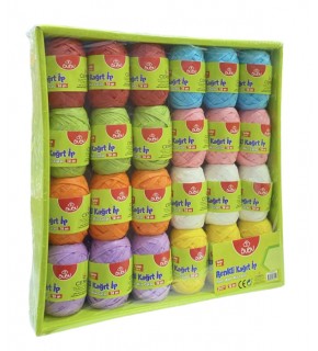 Bu-Bu Çift Renkli İp 10mt Kalın (1 Adet)