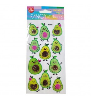 Bu-Bu Damla Stıckers Avakado Metalik 9x20 BUBU-PUS-8404