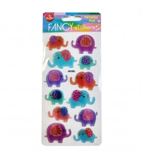 Bu-Bu Damla Stıckers Fil Metalik 9x20 BUBU-PUS-8402