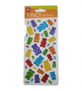 Bu-Bu Damla Stıckers Funcy Ayıcık 9x20 BUBU-PUS-7301