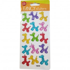 Bu-Bu Damla Stıckers Funcy Köpekler 9x20 BUBU-PUS-7307