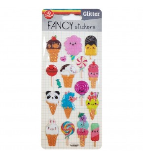 Bu-Bu Damla Stıckers Glıtter Dondurma 9x20 BUBU-PUS-6601