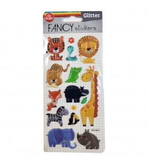 Bu-Bu Damla Stıckers Glıtter Vahşi Hayat 9x20 BUBU-PUS-6603