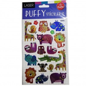 Bu-Bu Damla Stıckers Karışık Hayvanlar BUBU-PUF-6207