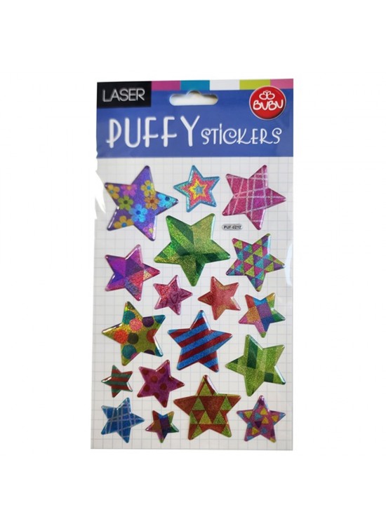 Bu-Bu Damla Stıckers Yıldız 12,5x23,5 BUBU-PUF-6212