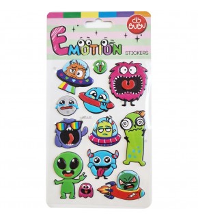 Bu-Bu Emotıons Emotıo Puffy Stıck Uzaylı 10.9x20.5 BUBU-SWP-2707