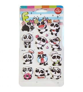 Bu-Bu Emotıons Stıckers Panda 10.9x20.5 BUBU-SWP-1801