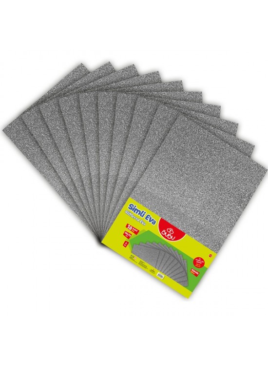 Bu-Bu Eva Simli Gümüş 10 Lu 50x70 Cm Bubu-ev0016 Bu-Bu Eva Simli Gümüş 10 Lu 50x70 Cm Bubu-ev0016