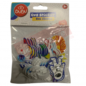 Bu-Bu Eva Sticker Uzay