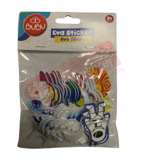 Bu-Bu Eva Sticker Uzay