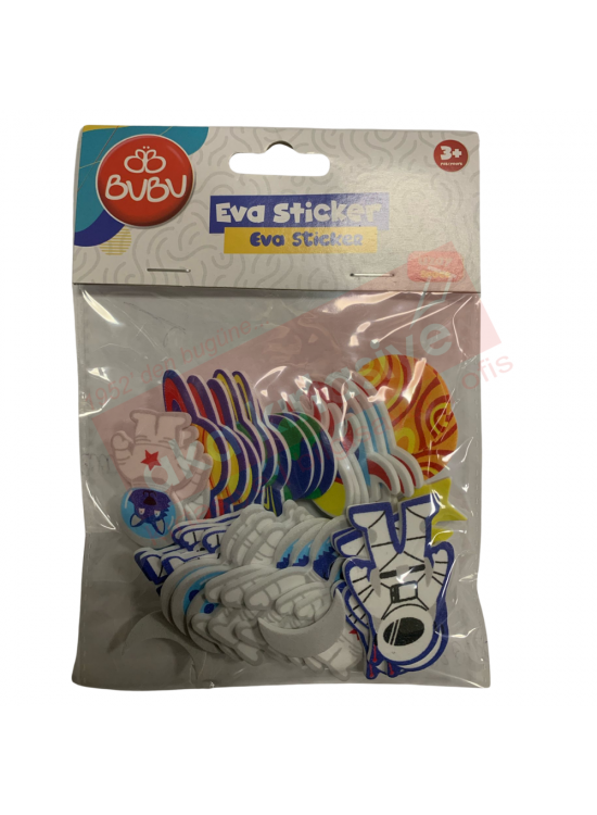 Bu-Bu Eva Sticker Uzay