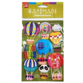 Bu-Bu Handmade Stıckers Balonlar 12,5x23,5 BUBU-HMSB-308