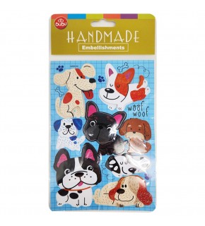 Bu-Bu Handmade Stıckers Köpekler 12,5x23,5 BUBU-HMSB-302