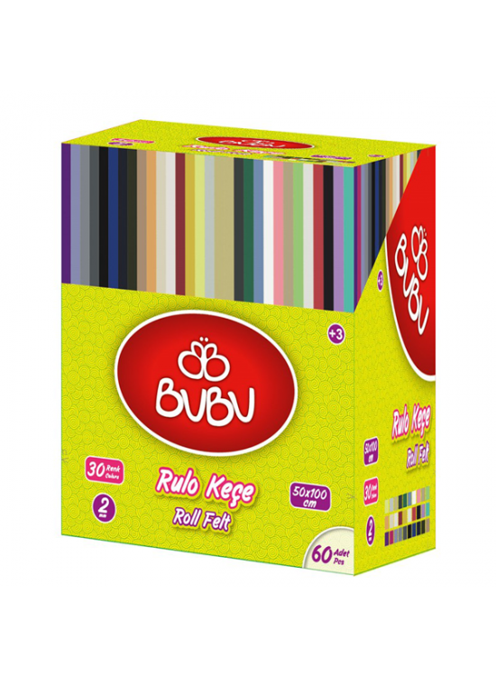 Bu-Bu Keçe 50x100 Cm BUBU-KES001 (1 Adet)