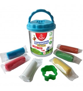 Bu-Bu Kovalı Oyun Hamuru Seti (6x15gr.) BUBU-OH0001