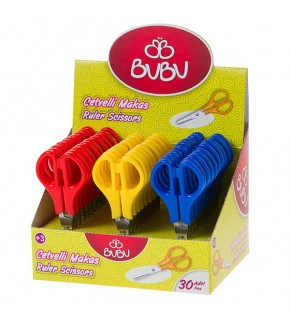 Bu-Bu Makas Cetvelli BUBU-MK0002 (1 Adet)