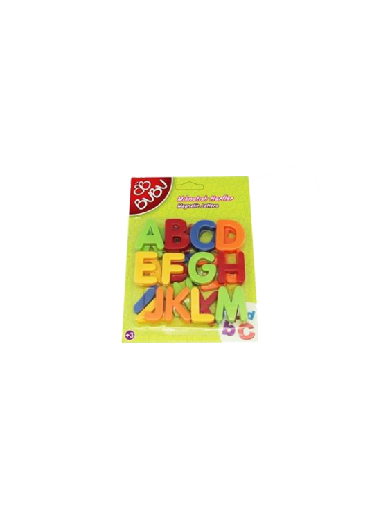 Bu-Bu Mıknatıslı Harflar 26 Parça BUBU00082
