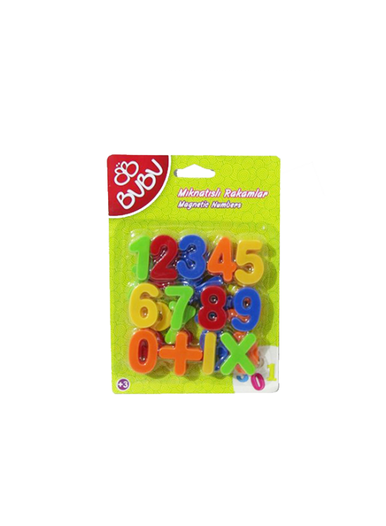 Bu-Bu Mıknatıslı Rakamlar 26 Parça BUBU00083