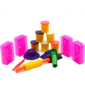 Bu-Bu Oyun Hamuru 3D Pony Set (L) BUBU-OH0023