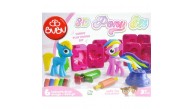 Bu-Bu Oyun Hamuru 3D Pony Set (L) BUBU-OH0023
