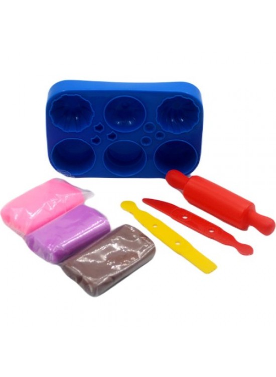 Bu-Bu Oyun Hamuru Seti Cupcake (S) BUBU-OH0021