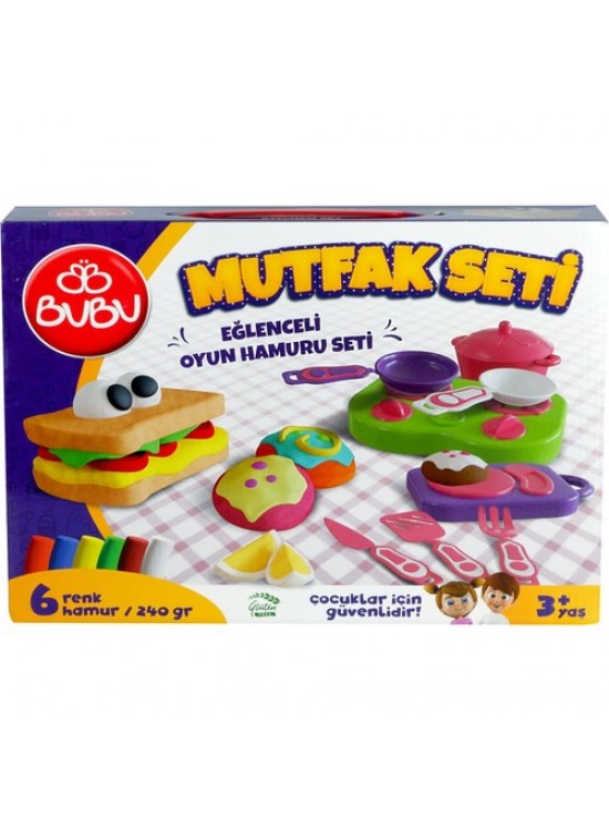 Bu-Bu Oyun Hamuru Seti Mutfak (L) BUBU-OH0015