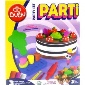 Bu-Bu Oyun Hamuru Seti Parti (S) BUBU-OH0018