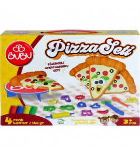 Bu-Bu Oyun Hamuru Seti Pizza (L) BUBU-OH0011