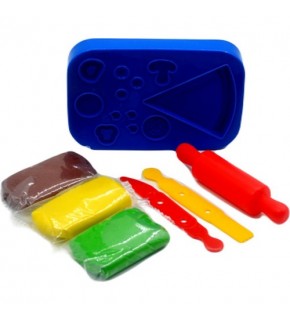 Bu-Bu Oyun Hamuru Seti Pizza (S) BUBU-OH0020