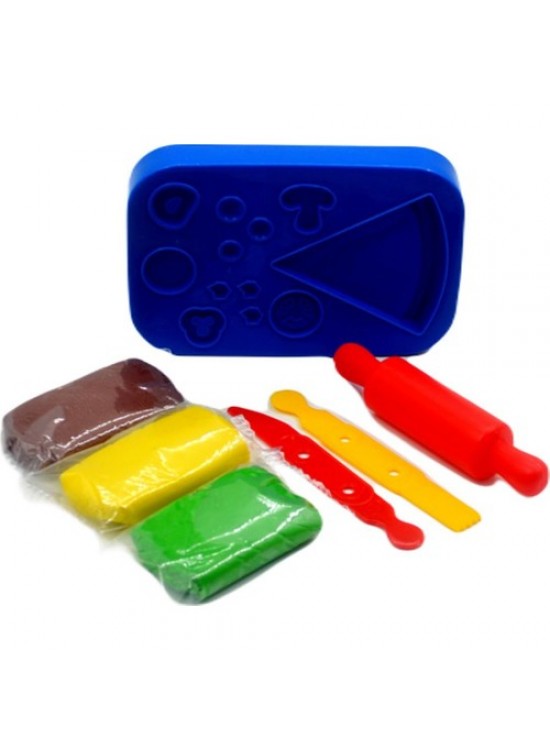 Bu-Bu Oyun Hamuru Seti Pizza (S) BUBU-OH0020