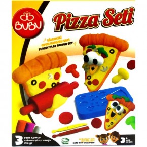 Bu-Bu Oyun Hamuru Seti Pizza (S) BUBU-OH0020