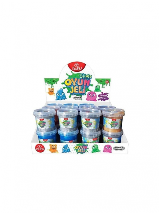 Bu-Bu Oyun Jeli Metalik 145 GR BUBU-SLM020 (1 Adet) Bu-Bu Oyun Jeli Metalik 145 GR BUBU-SLM020 (1 Adet)