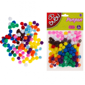 Bu-Bu Pon Pon 1 CM Karma Bu-Bu 00108 (1 Adet)