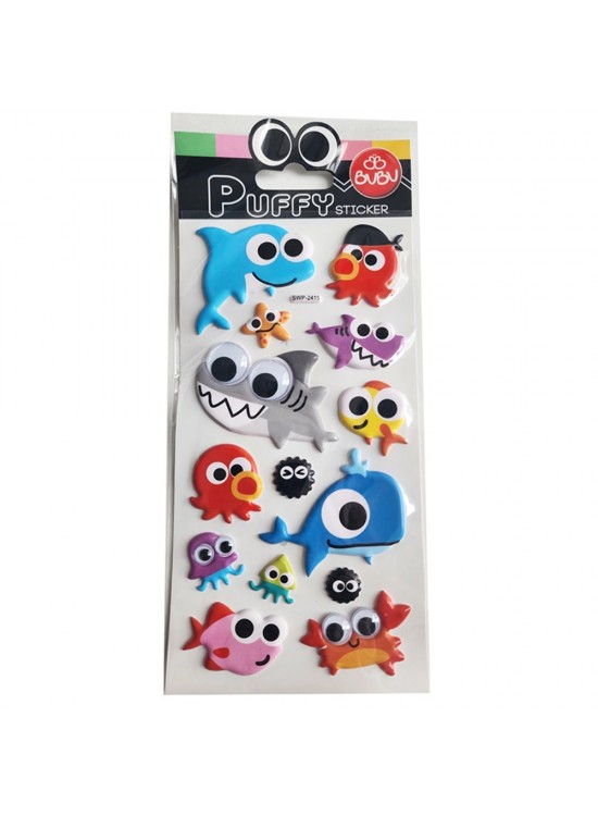 Bu-Bu Puffy Stıck Oynar Gözlü Şaşkın Balıklar 9x21 BUBU-SWP-2415
