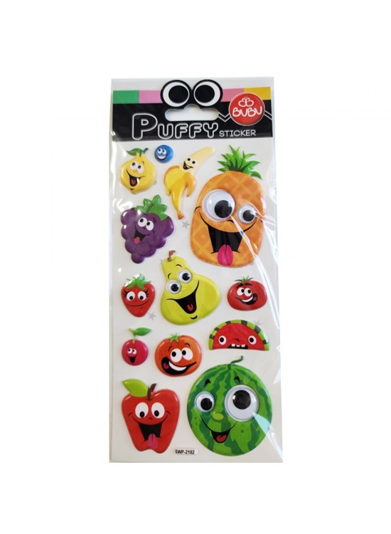 Bu-Bu Puffy Stıck Oynar Gözlü Şaşkın Robotlar 9x21 BUBU-SWP-2416