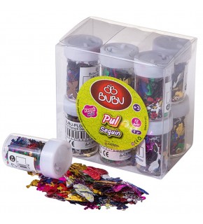 Bu-Bu Pul Karışık Desen 6 gr BUBU-PL0002 (1 Adet)