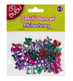 Bu-Bu Şekilli Boncuk Seti 25 Li Pvc BUBU00084