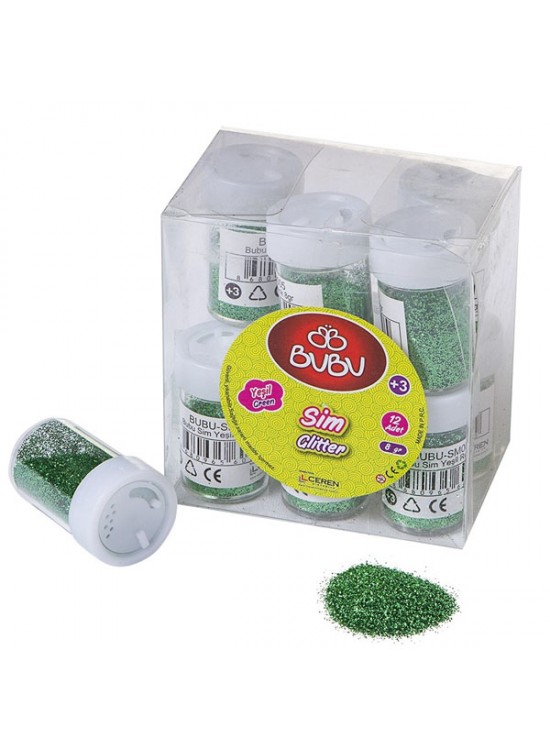 Bu-Bu Sim Yeşil Renk 8 gr Pvc BUBU-SM0005 (1 Adet) Bu-Bu Sim Yeşil Renk 8 gr Pvc BUBU-SM0005 (1 Adet)