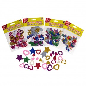 Bu-Bu Simli Eva Sticker Pvc BUBU00097